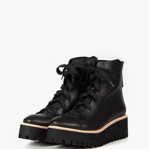 All Black Tread Camping Bootie 2